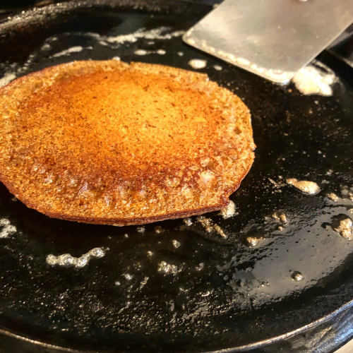 Honey Orange Buckwheat Pancakes