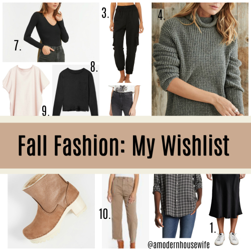 Fall Fashion: My Wishlist