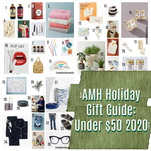 Holiday Gift Guide Under $50 2020