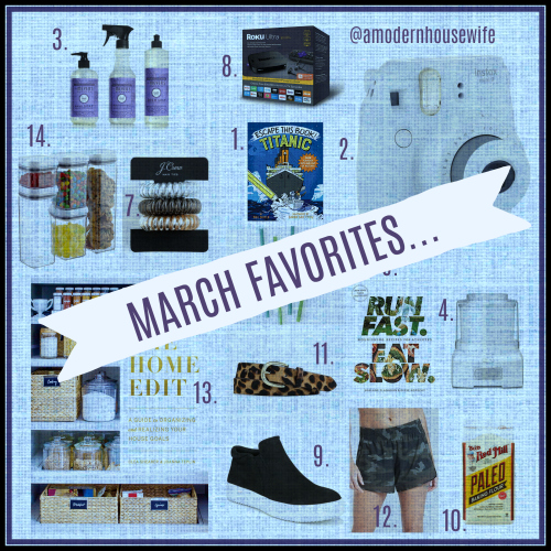 March Favorites…