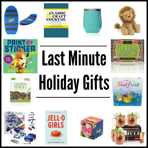 Last Minute Holiday Gifts