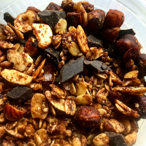 Chocolate Hazelnut Granola