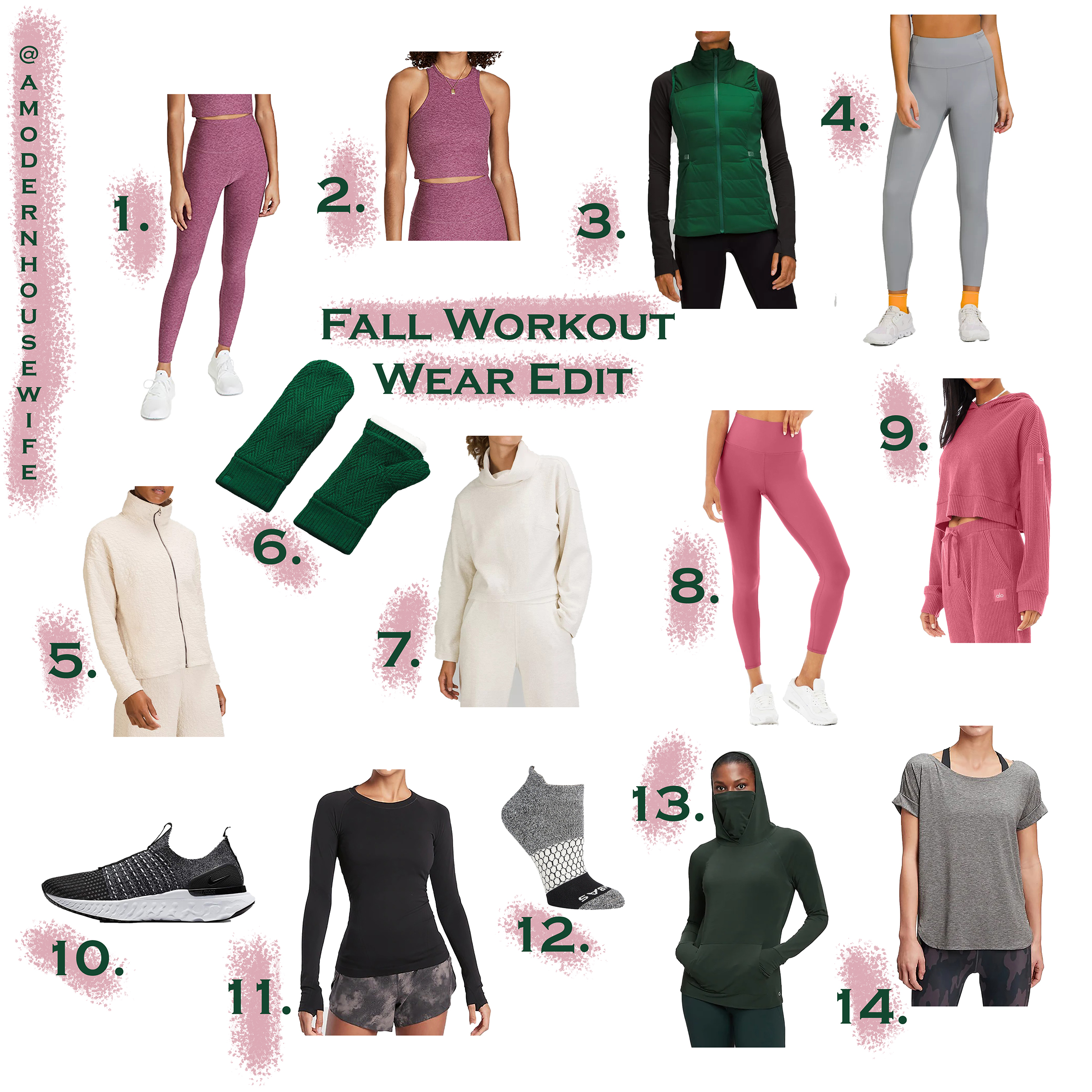 Fall Workout Wear Edit