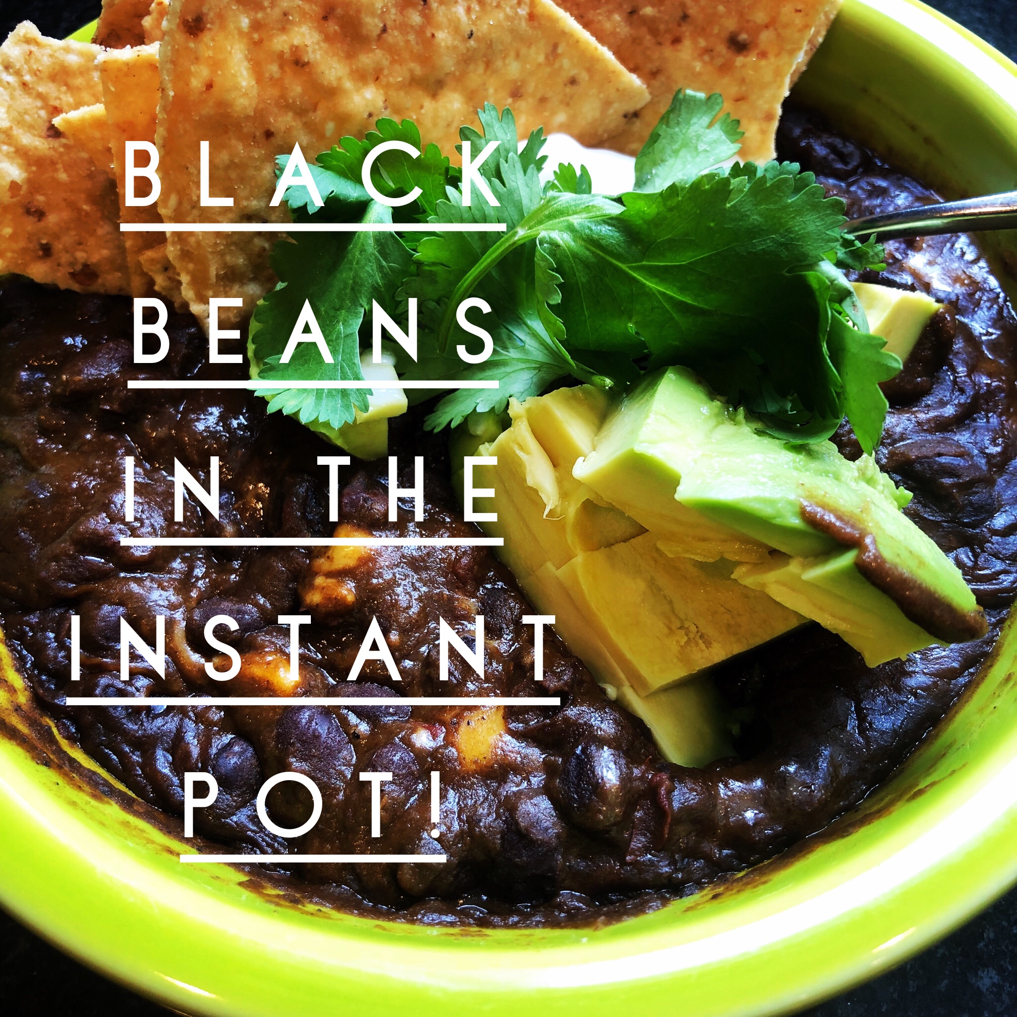 Black Beans in the Instant Pot