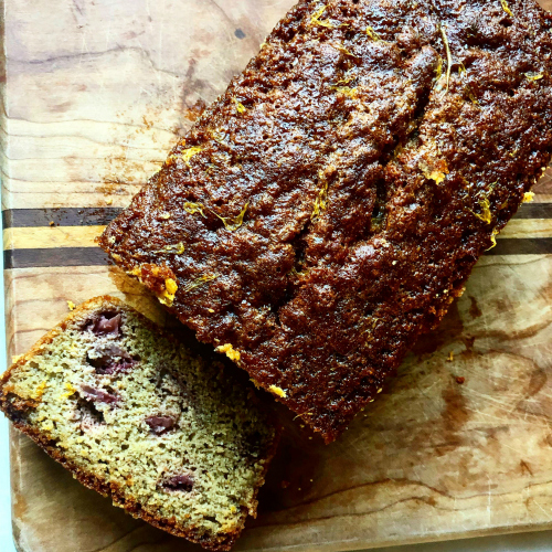 Strawberry Orange Breakfast Cake
