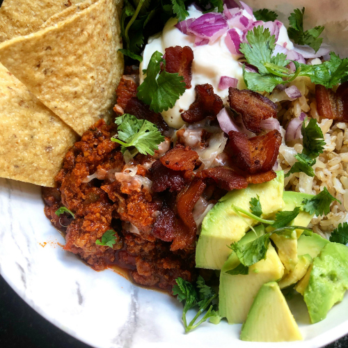 Smoky Turkey Chili (No beans!)(In the Instant Pot!)