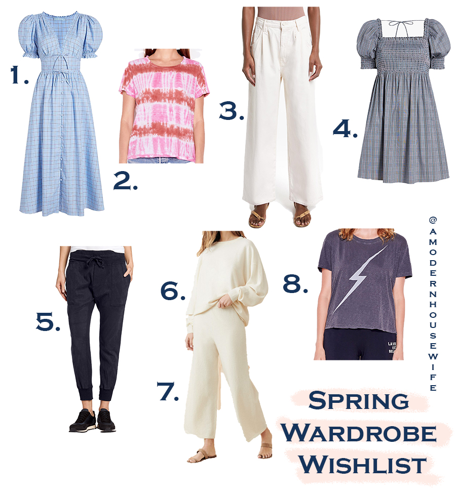 Spring Wardrobe Wishlist