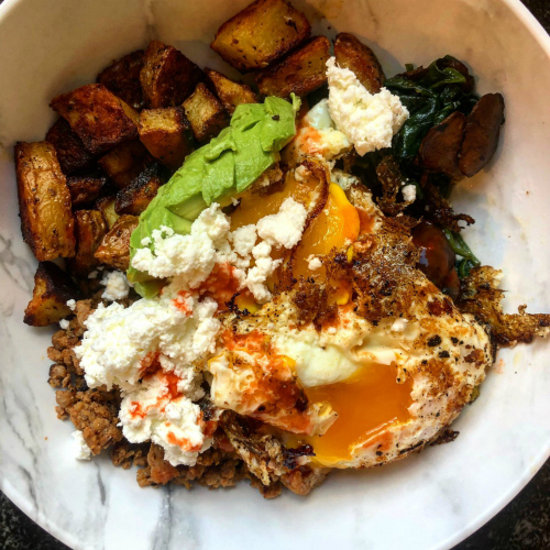 Breakfast Bowls (for breakfast, lunch or dinner!)