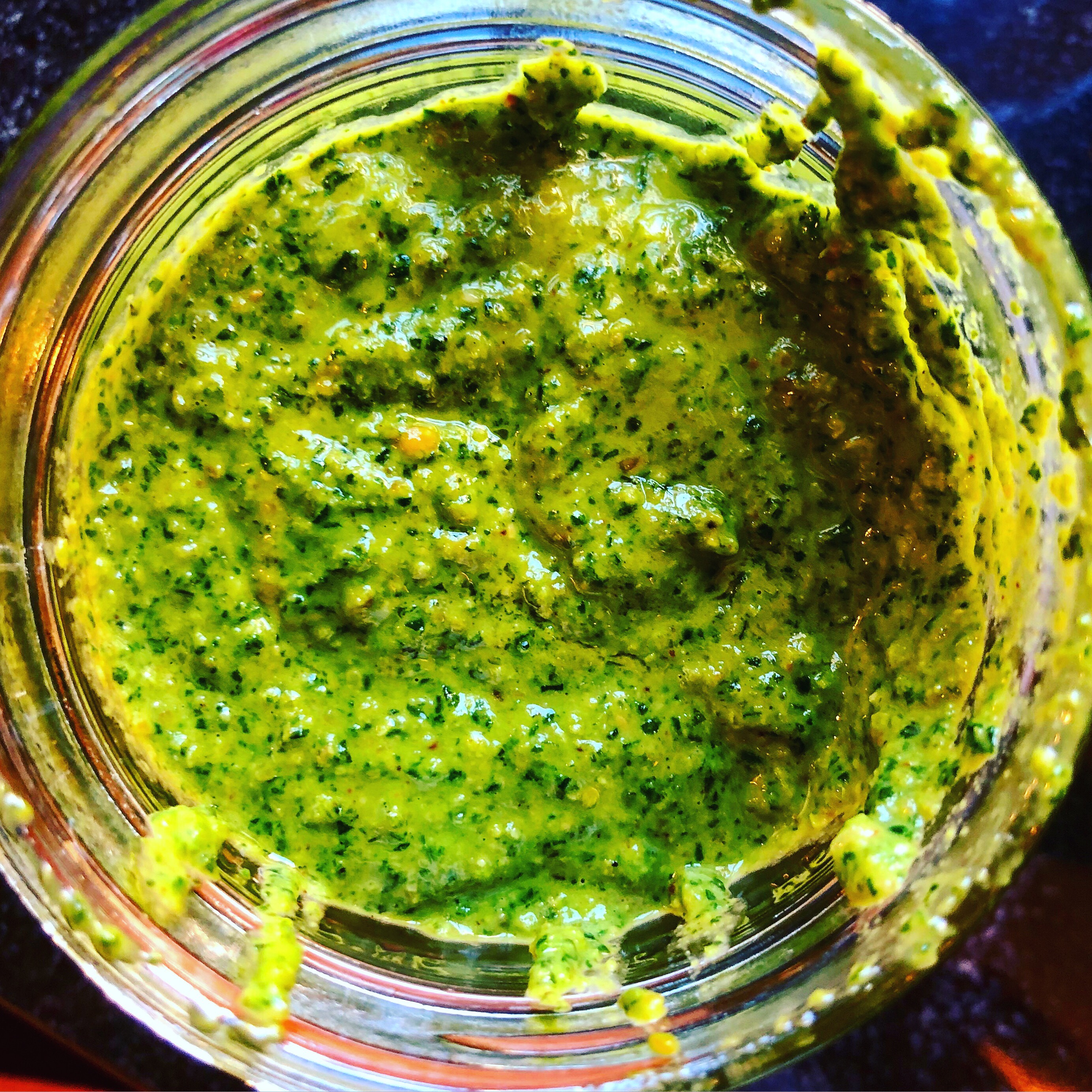 Basil – Spinach Pesto (dairy free)